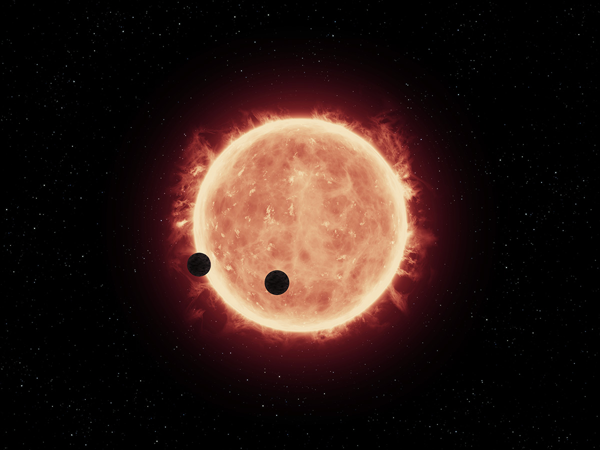 Observatory / exoplanet research imagery